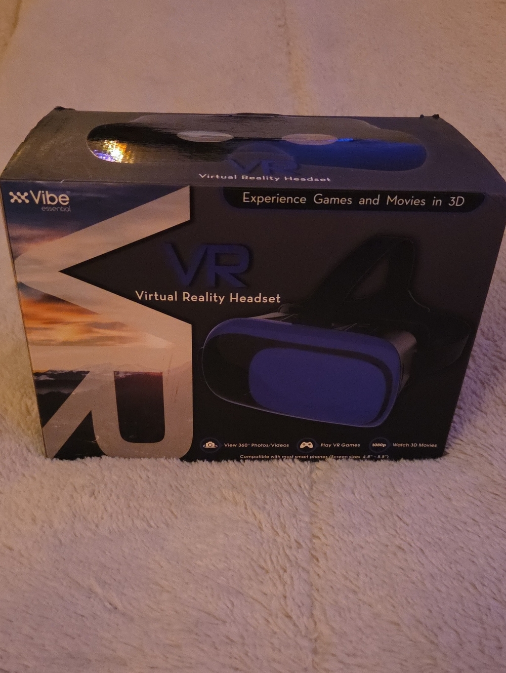 Vibe Blue Kids Smartphone VR Headset